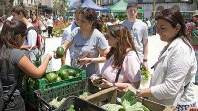 Verdurazo por la Ley de Acceso a la Tierra