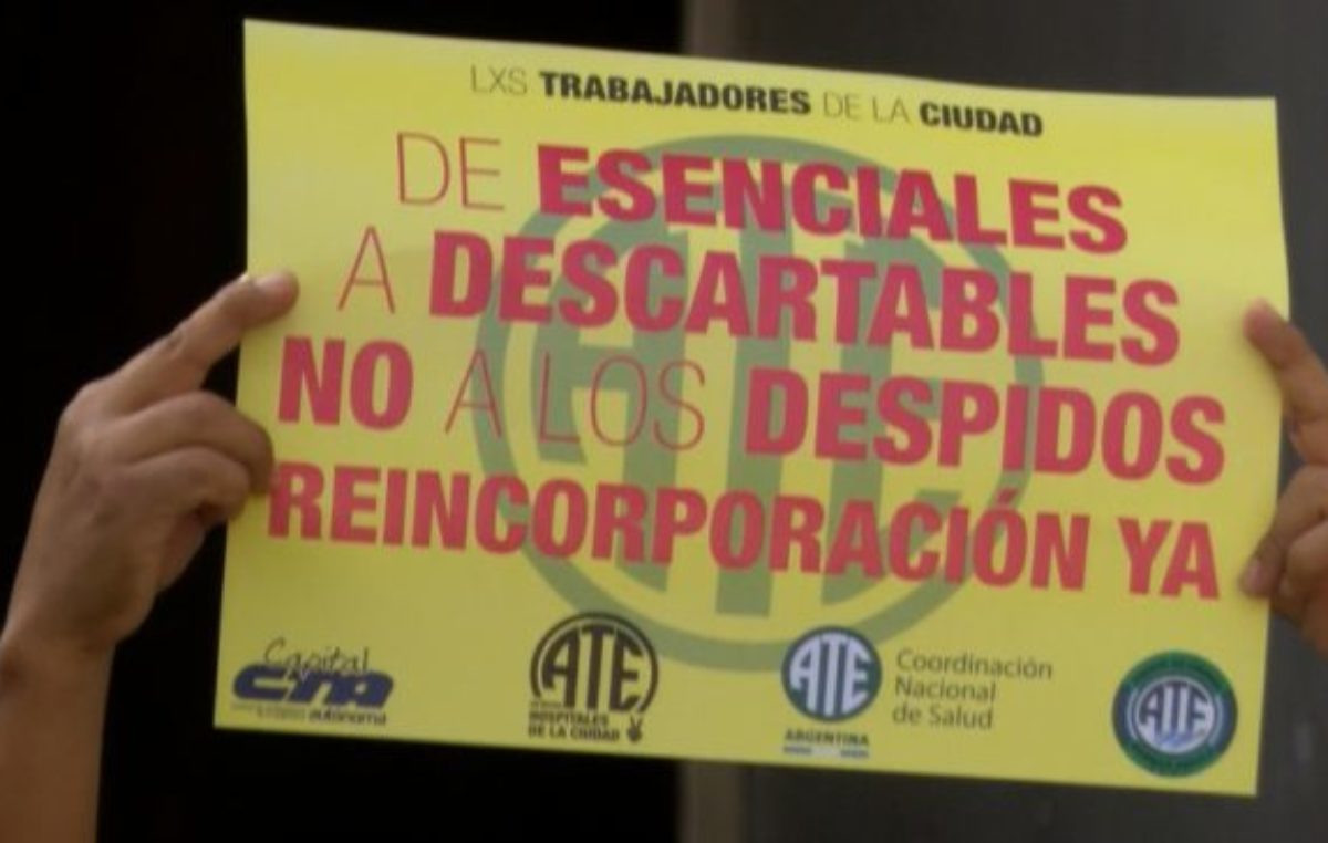 Denuncia en CABA: despidieron a más de 100 trabajadores de hospitales porteños