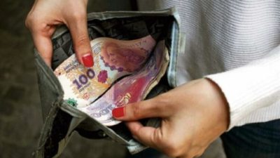 Los salarios subieron 5% pero no le ganaron a la inflación