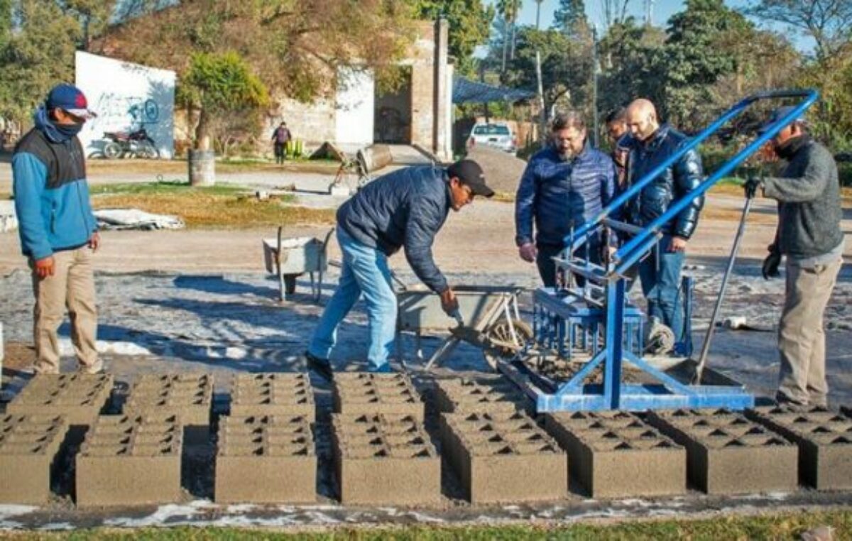 El Carril: Elaboran bloques térmicos resistentes a la humedad