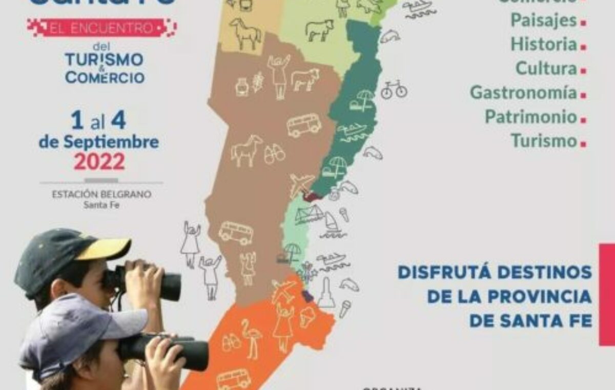«Viví Santa Fe»: una extraordinaria muestra de turismo y comercio, del 1 al 4 de septiembre