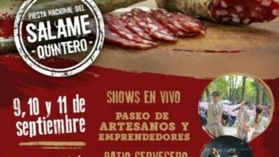 Fiesta Nacional del Salame Quintero en Mercedes