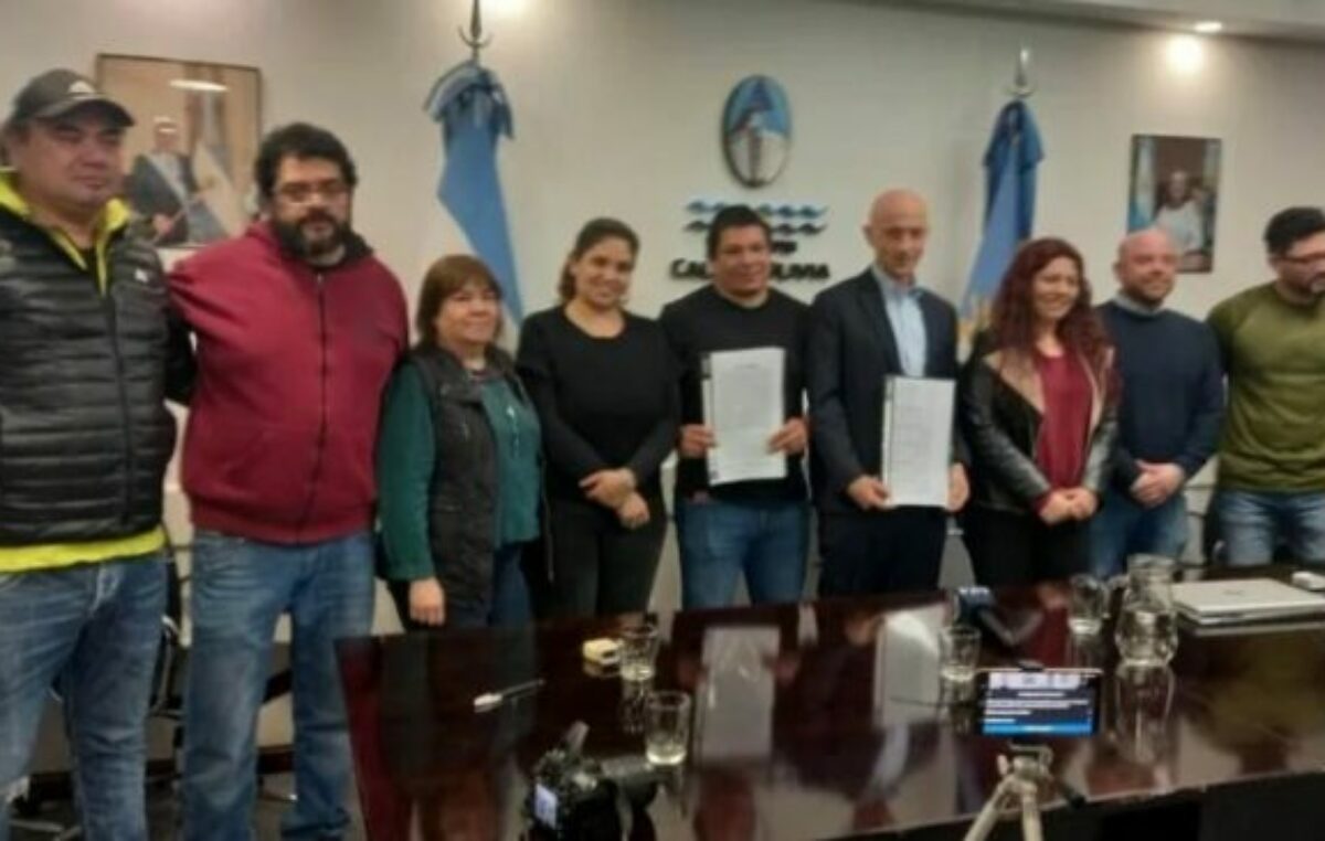 Municipales de Caleta Olivia cerraron acuerdo salarial