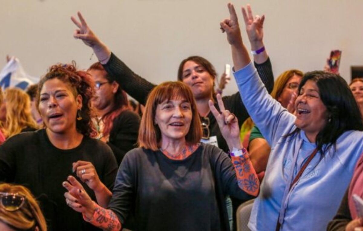 Finalizó el encuentro federal de mujeres con un fuerte respaldo a Cristina Kirchner