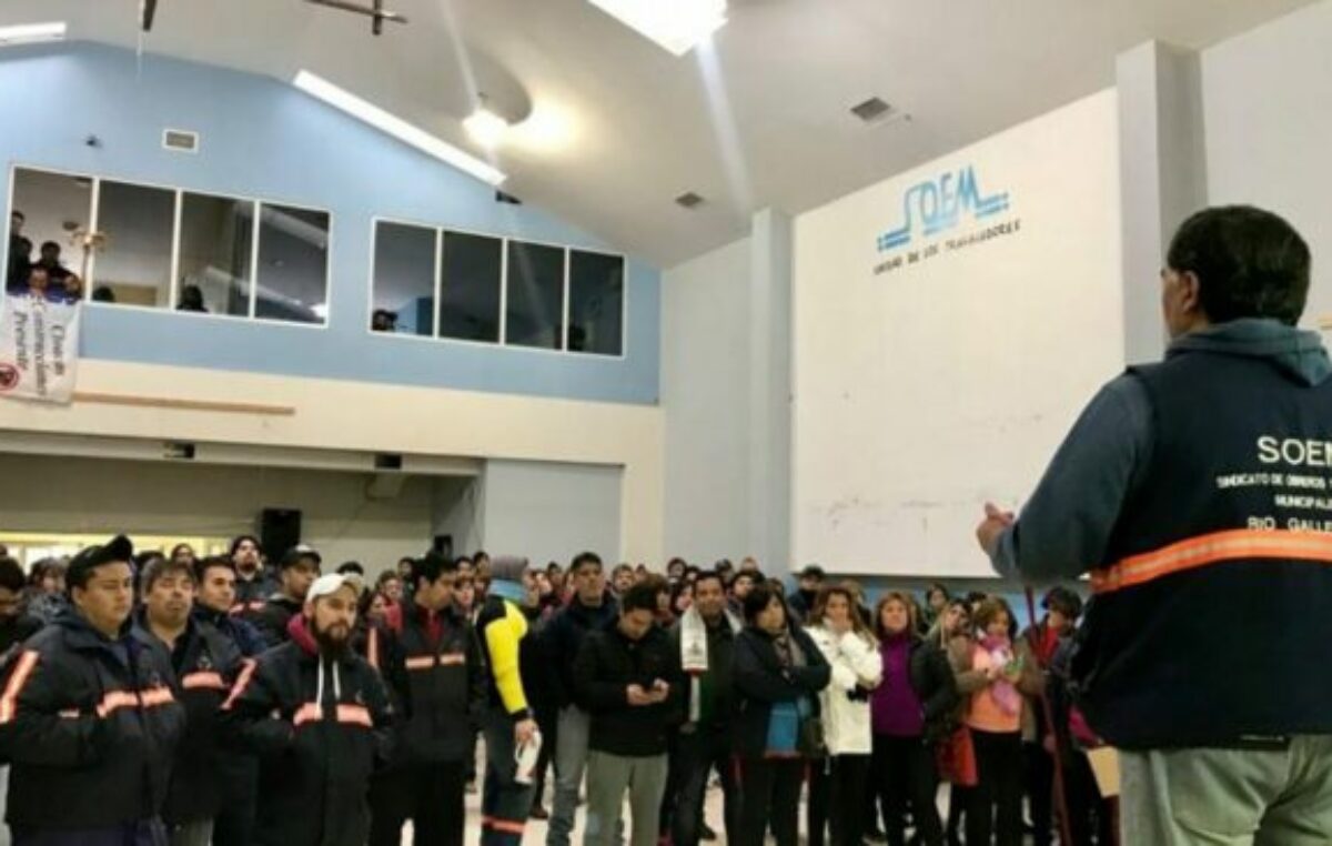 Convocan a paritaria a trabajadores municipales de Río Gallegos