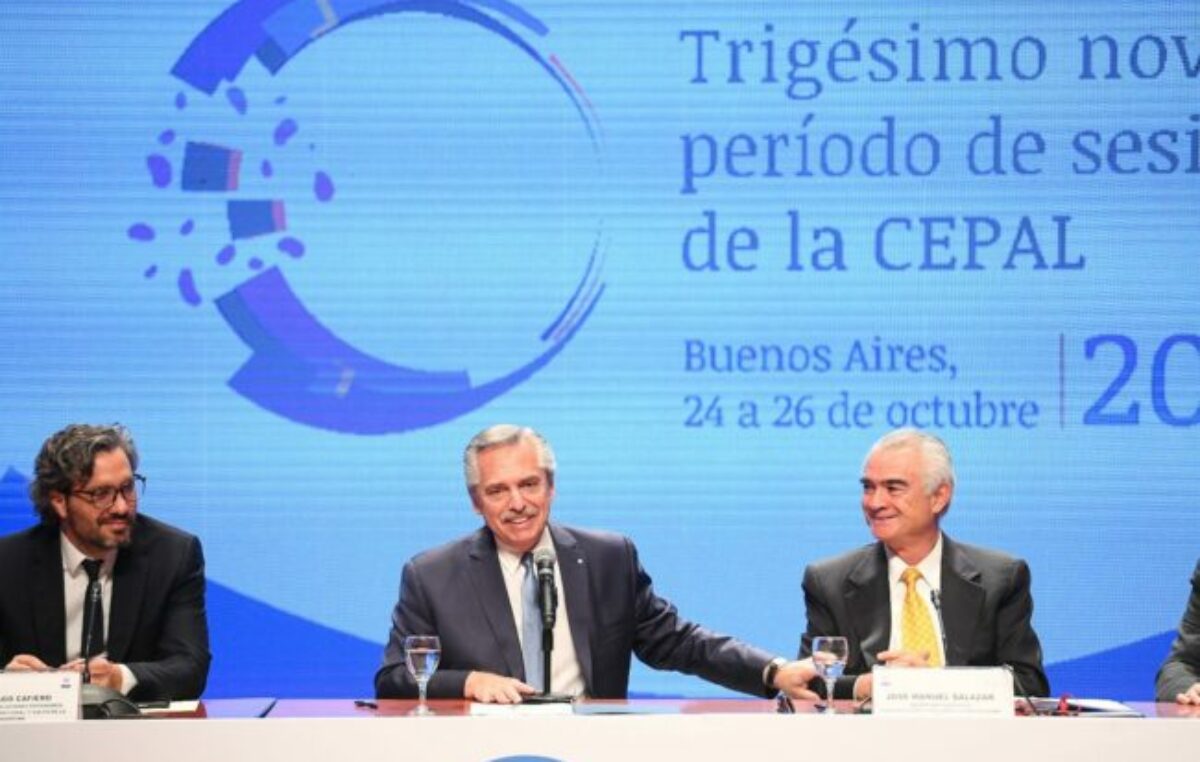 Fernández: «La desigualdad es consecuencia de quienes pugnan por un Estado ausente»