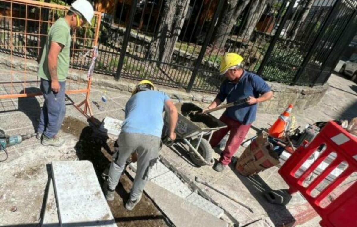 Con fondos de la Ecotasa, el Municipio de Bariloche anunció la construcción de 100 rampas para personas con movilidad reducida