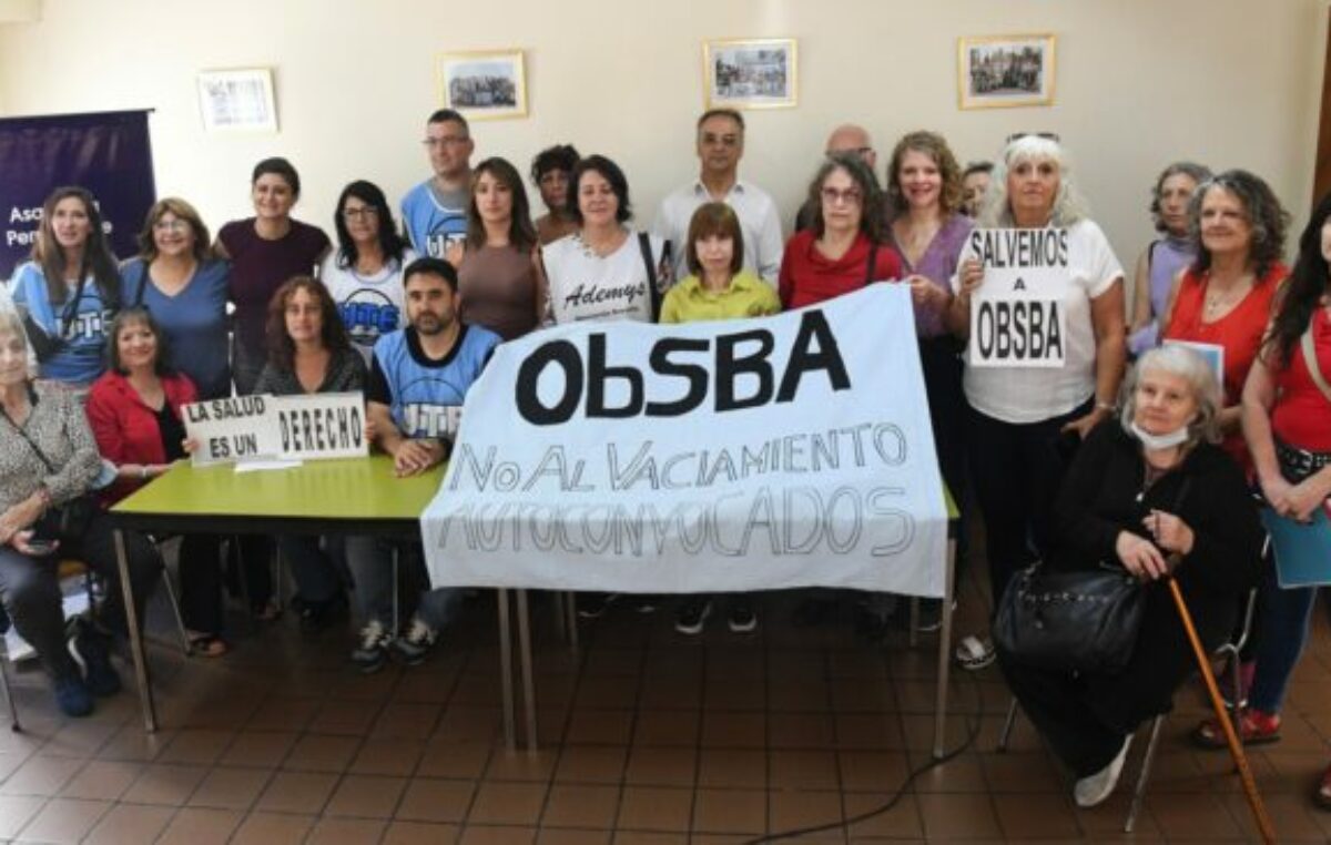 Organizaciones denuncian el «vaciamiento» de la obra social de CABA y reclaman respuestas
