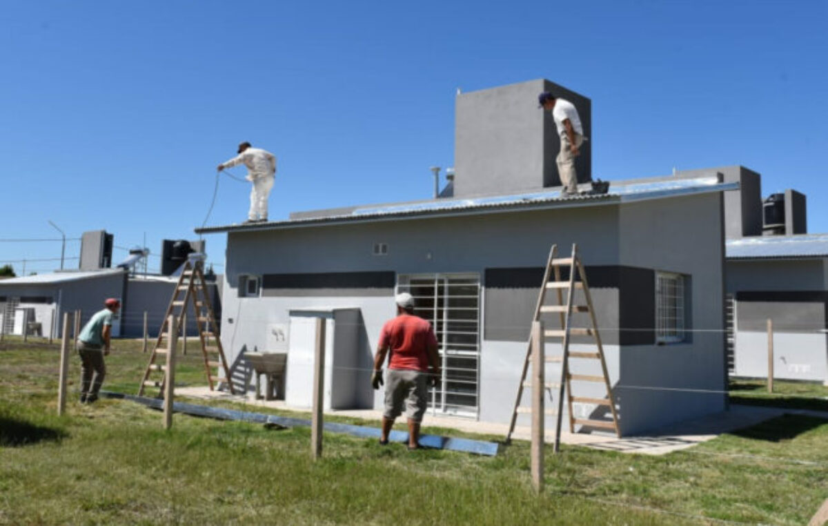 Un total de 27 viviendas fueron entregadas en Nogoyá a través del programa “Reconstruir”