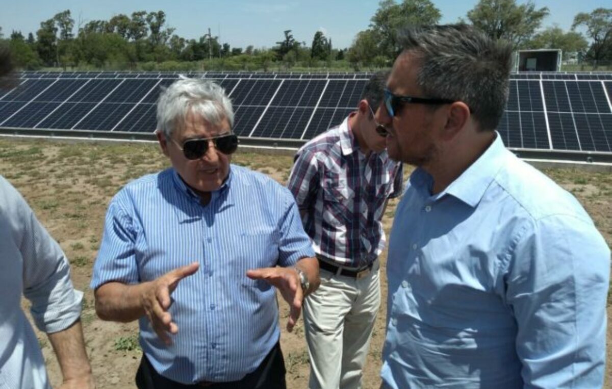 Con autoridades nacionales, Las Higueras inauguró su Parque Solar