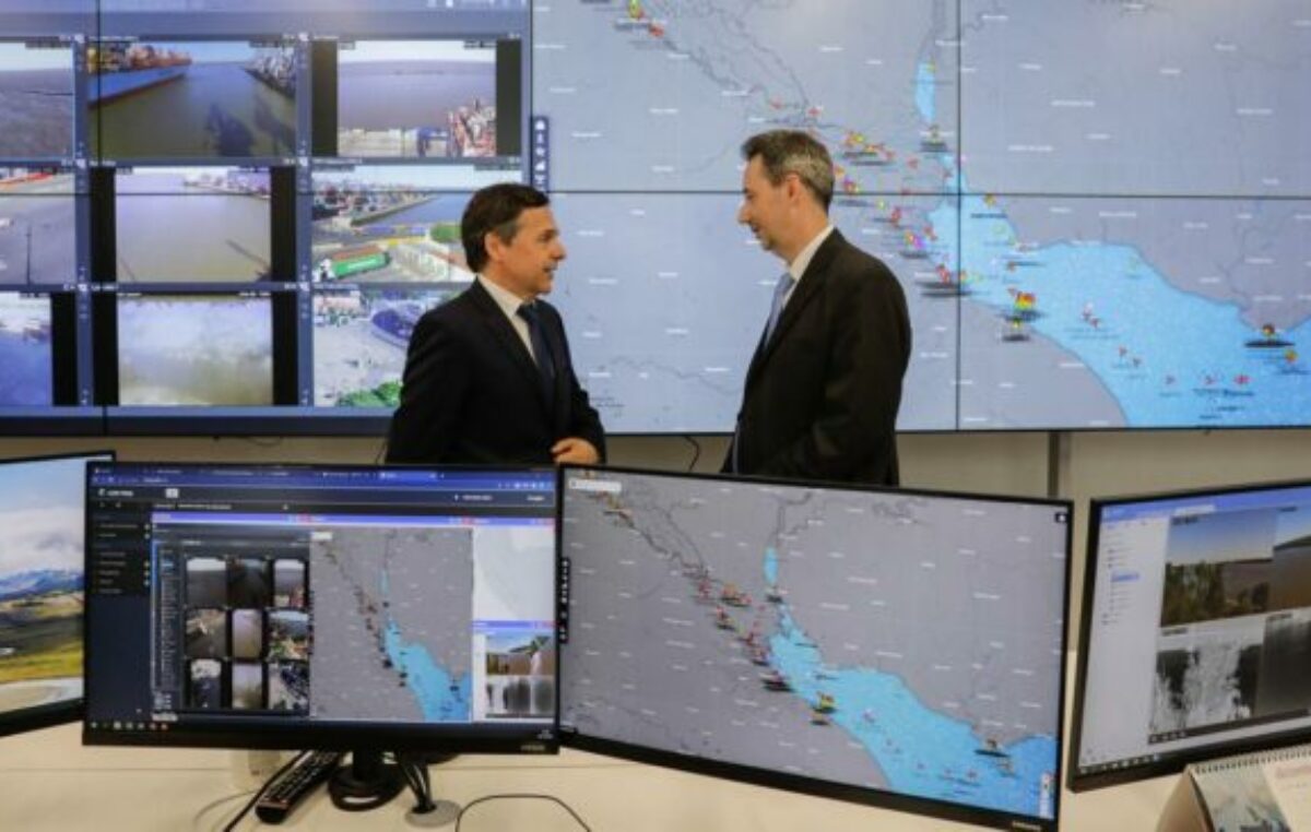 El Centro de Monitoreo de la Hidrovía registró el paso de más de mil barcos en tres meses