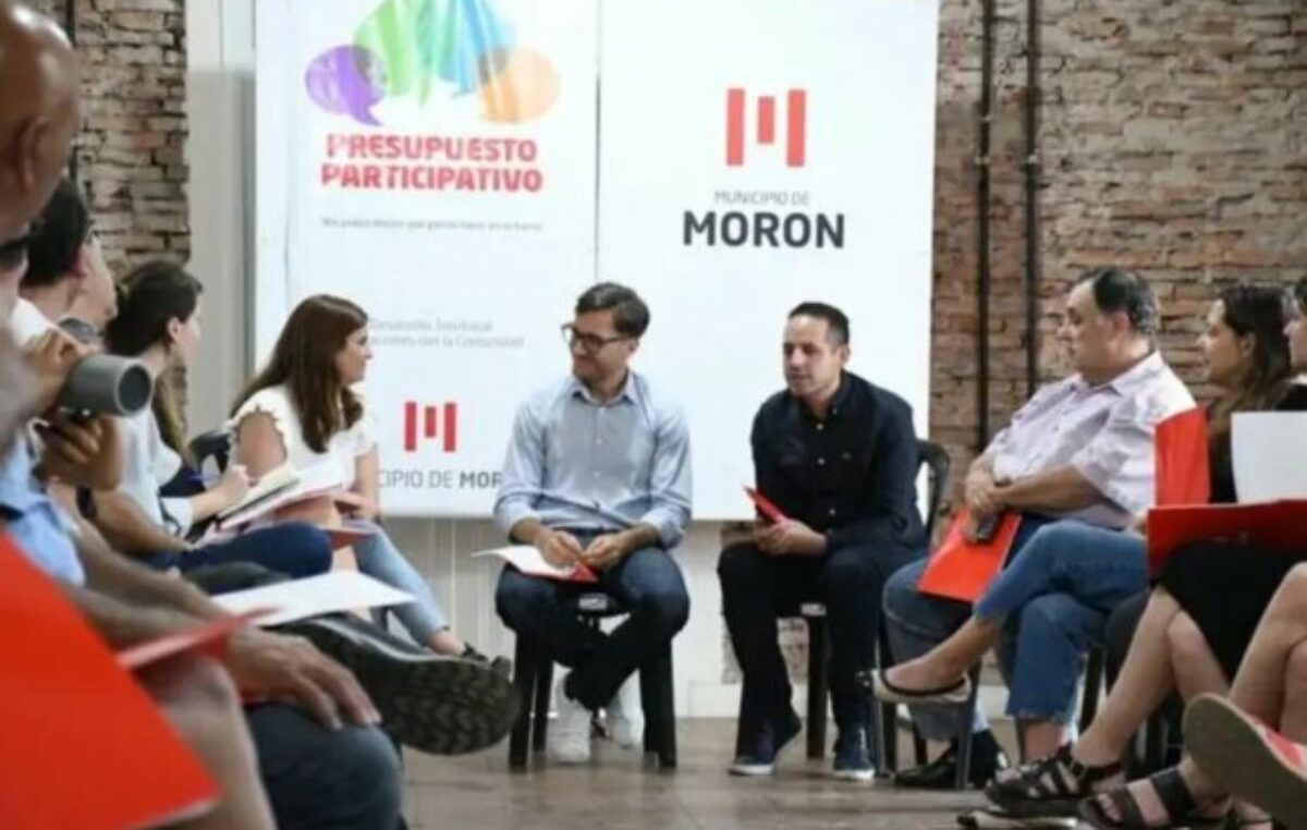 Morón busca convertir el Presupuesto Participativo en política de Estado 