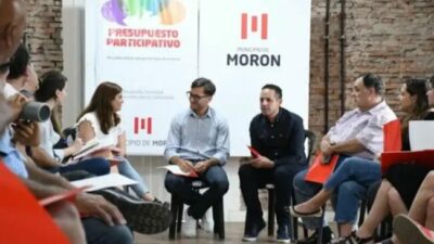 Morón busca convertir el Presupuesto Participativo en política de Estado 