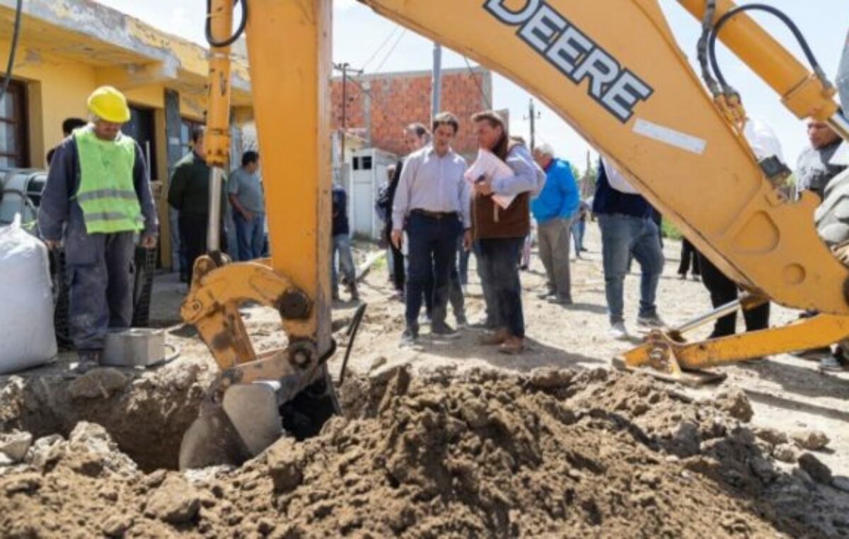 Medio centenar de familias accederá a la red cloacal en Comodoro