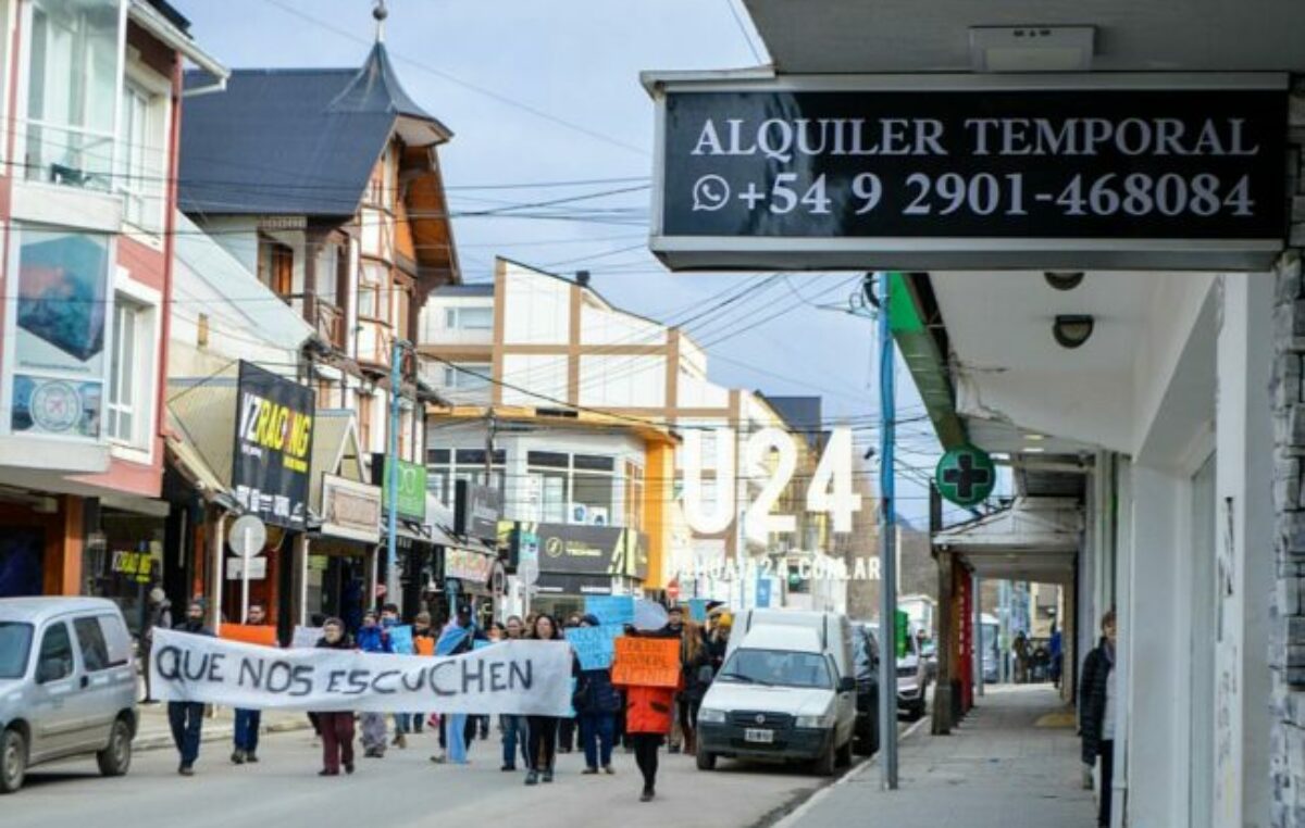Inquilinos de Ushuaia advierten que la situación es insostenible