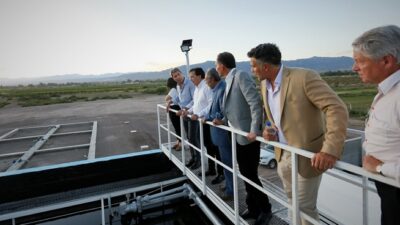 Albardón, San Juan: inauguraron cloacas que benefician a 9.000 habitantes