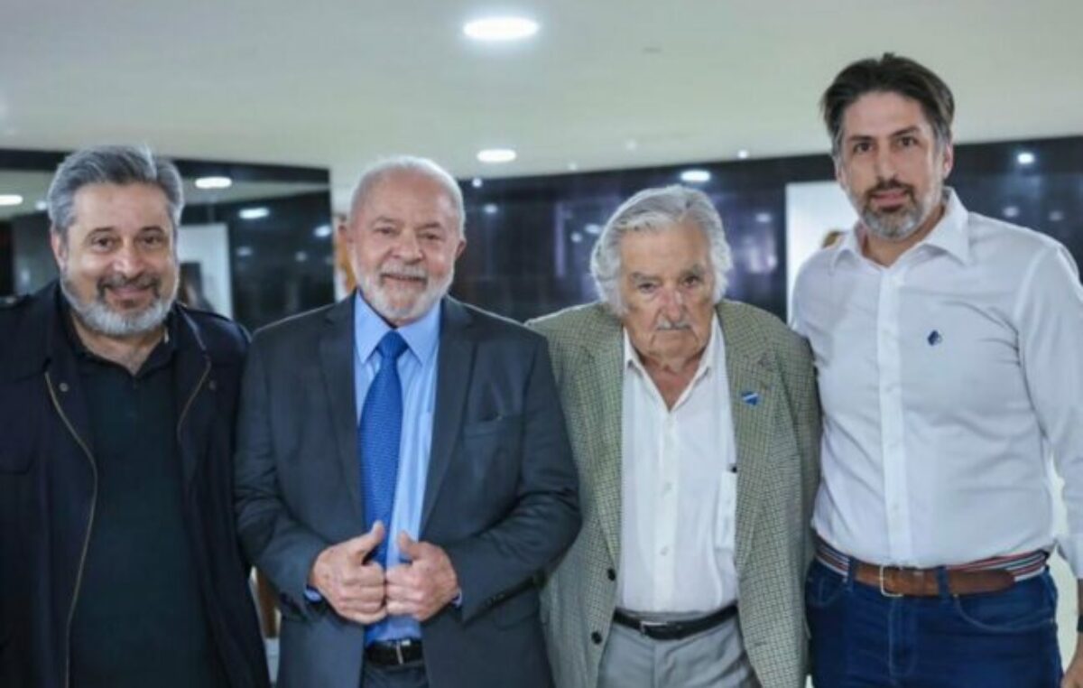 Lula Da Silva recibió al «Pepe» Mujica en Brasilia
