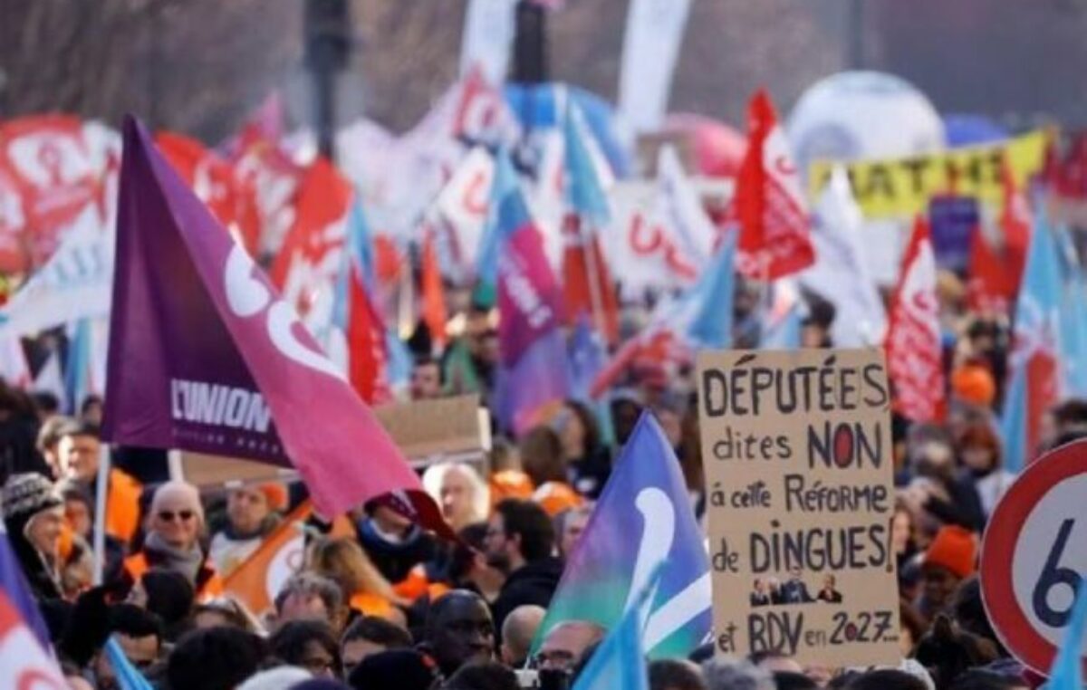 Francia vivió su séptima jornada de protestas contra la reforma jubilatoria 