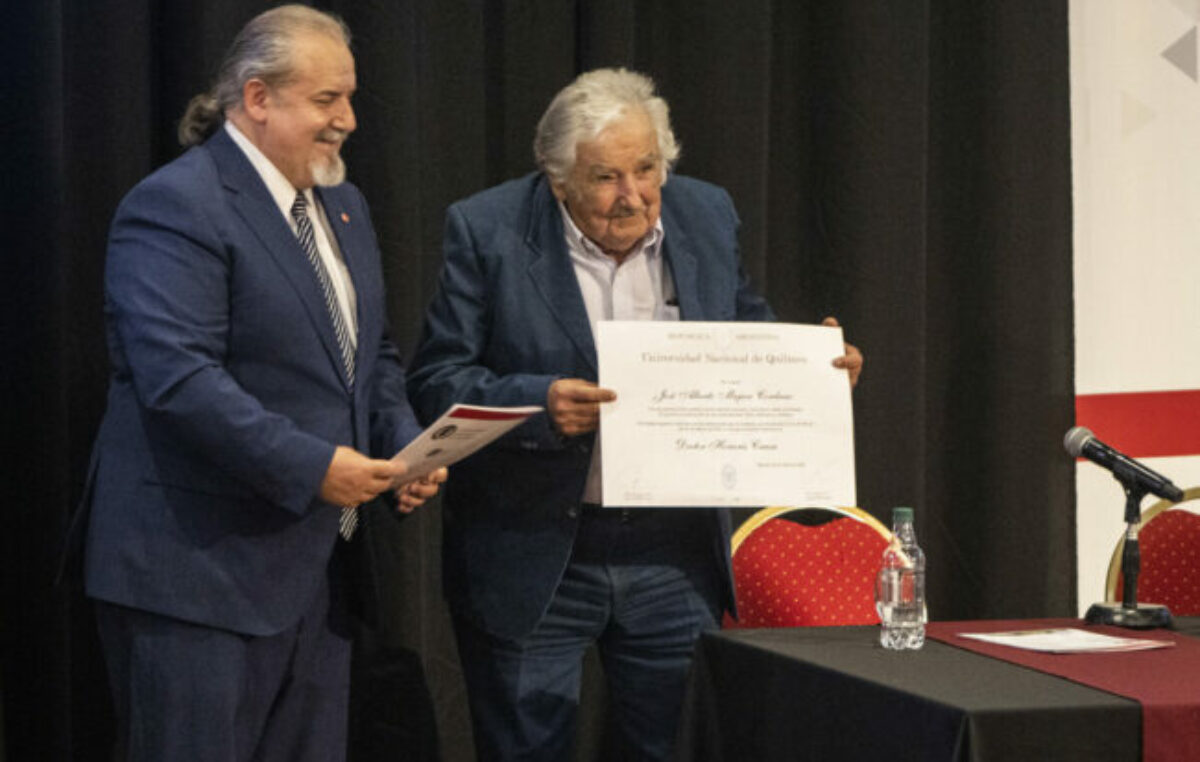 Pepe Mujica: «Mi pasión es intentar que la sociedad en la que vivimos sea un poco más justa»
