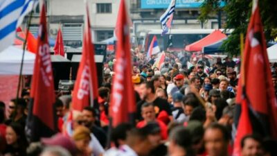 Uruguay: tercer paro general contra la reforma jubilatoria de Lacalle Pou