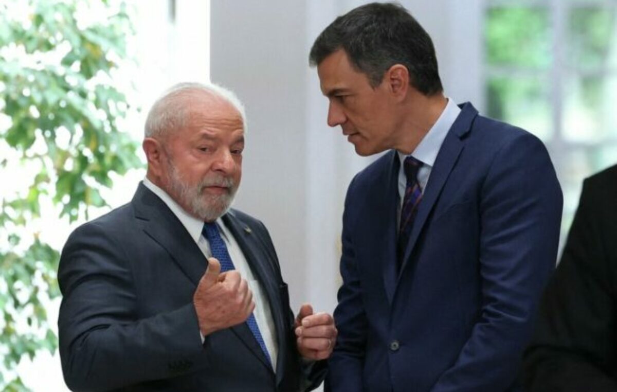 Lula y Sánchez confían en poder impulsar el acuerdo entre la Unión Europea y el Mercosur
