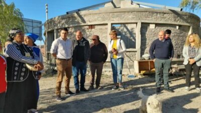 Construyen en Puerto Madryn viviendas para la Comunidad Mapuche-Tehuelche