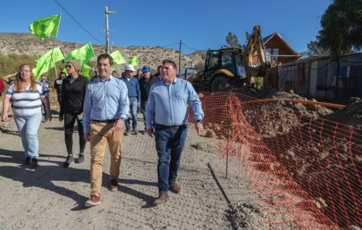 Una obra de gas en Comodoro que beneficiará a 120 familias