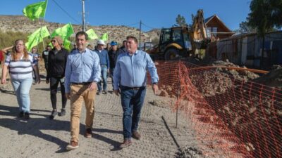 Una obra de gas en Comodoro que beneficiará a 120 familias
