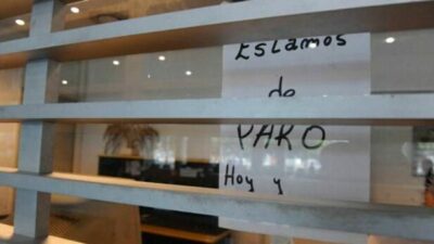 Trabajadores municipales de Santa Fe iniciaron un paro por 48 horas