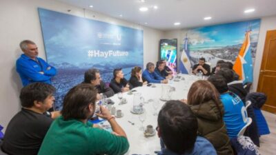 ‘Vamos a dar un aumento que podamos pagar’: el intendente de Ushuaia encabezó mesa salarial con gremios municipales