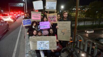 Costanera Norte, CABA: protesta contra las construcciones dentro de la Reserva Ecológica