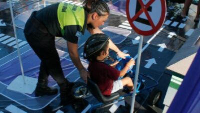 Con una “mini ciudad” vial San Francisco apunta a crear conciencia en los niños