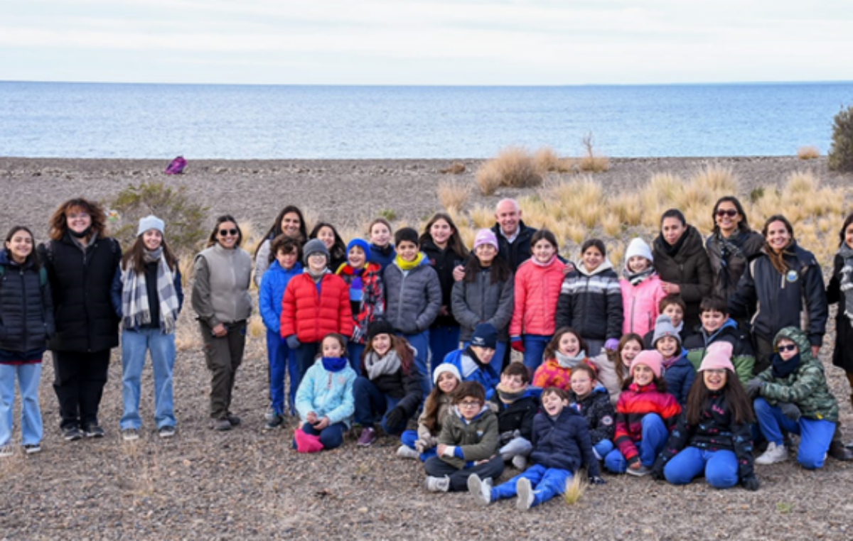 Arrancó una nueva edición del programa Los chicos de Madryn reciben a las ballenas
