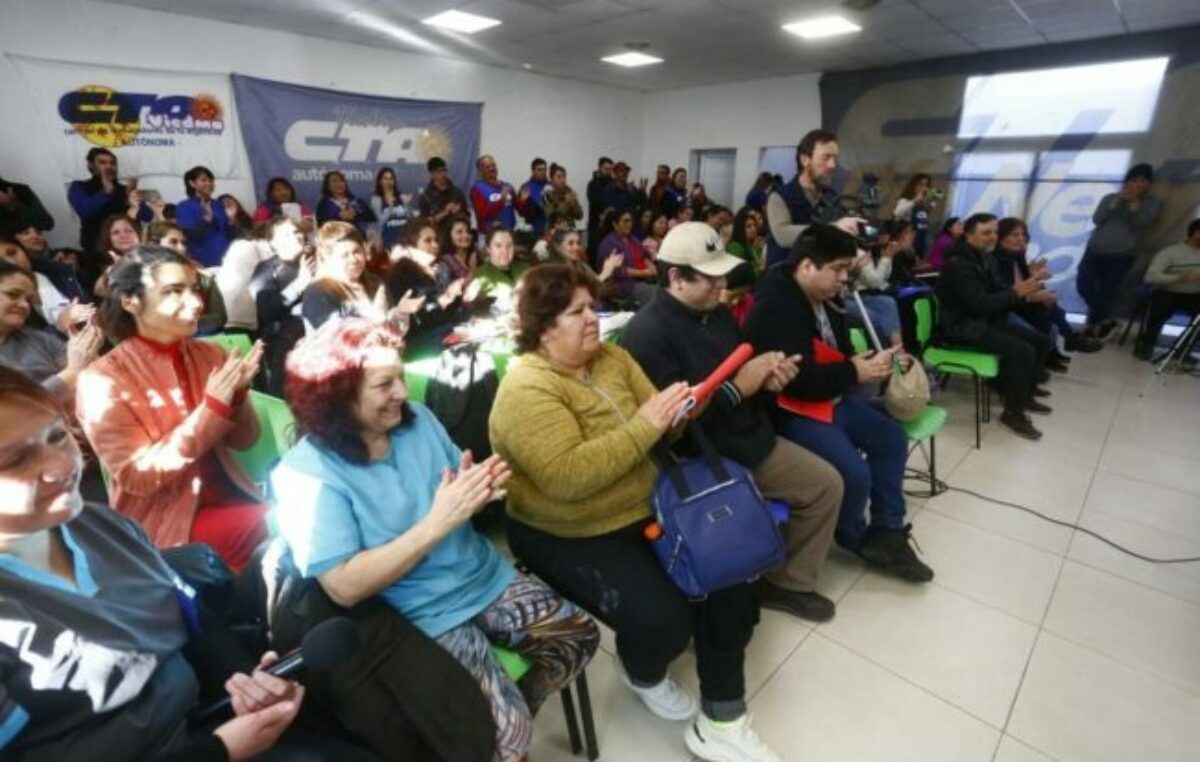 Histórico en Río Negro: se conformó el sindicato de cuidadores domiciliarios