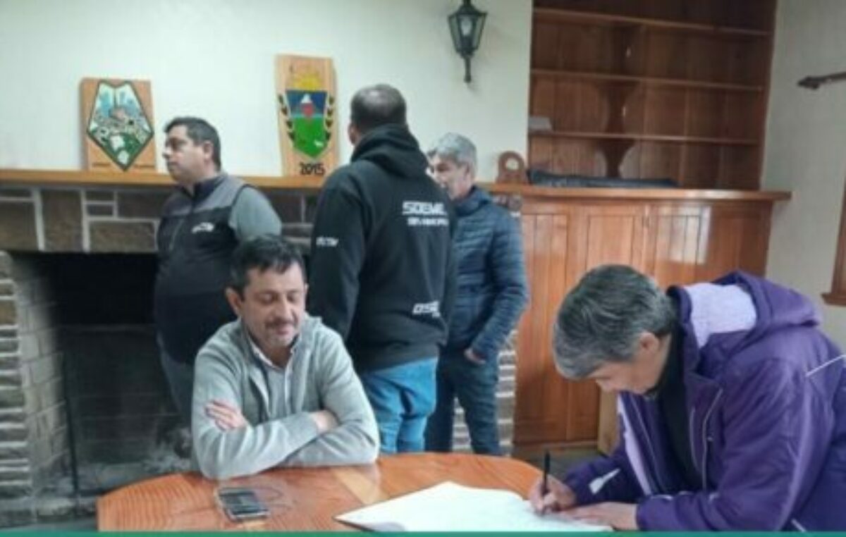 El Soeme acordó aumento salarial del 40% para trabajadores municipales de Cholila
