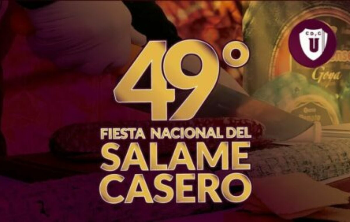 Se viene una nueva Fiesta Nacional del Salame Casero en Oncativo