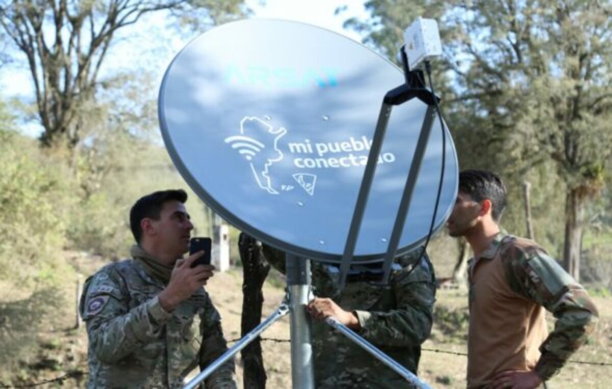 12 localidades patagónicas ya cuentan con conectividad satelital