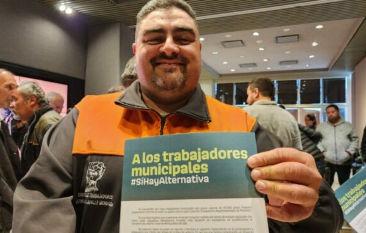 Mendoza: Es hora de los trabajadores municipales