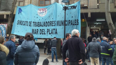 Trabajadores municipales de Mar del Plata anunciaron un paro por 48 horas