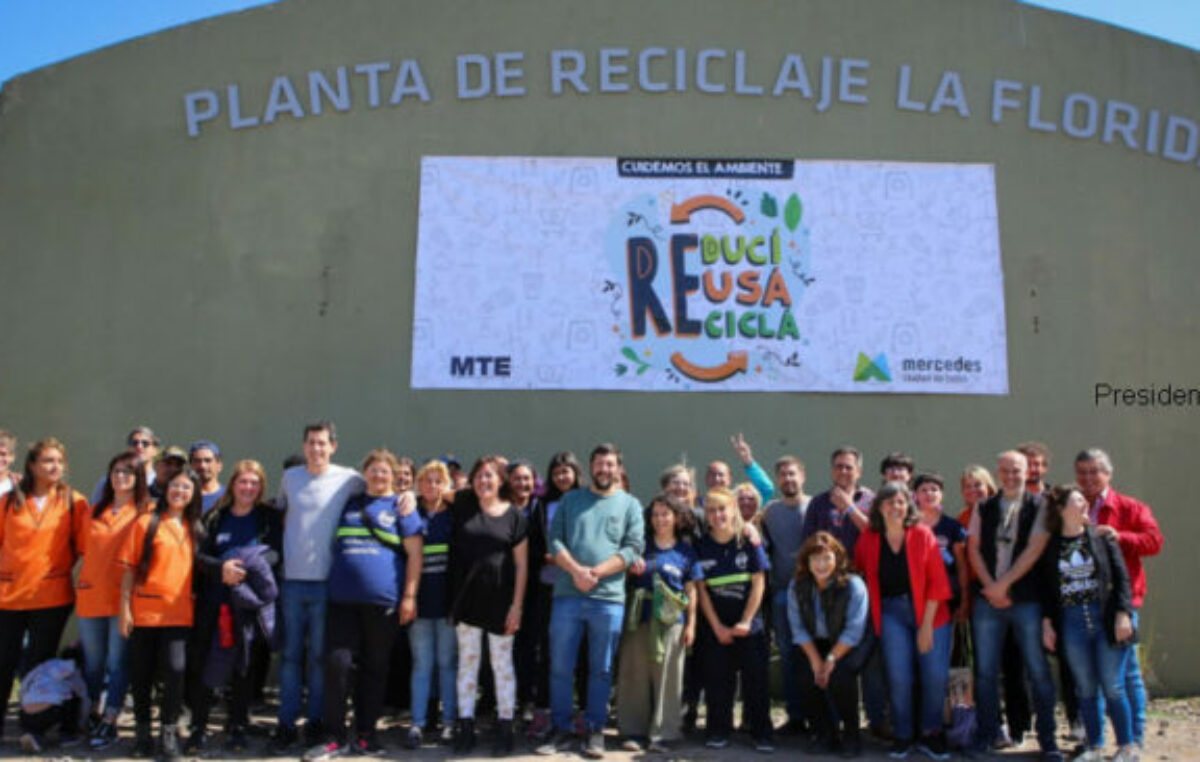 Mercedes: inauguraron una planta de reciclaje donde antes funcionaba un basural