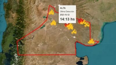Río Negro cuenta con el primer sistema de alerta automática de incendios