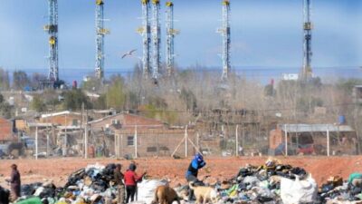 La indigencia crece al lado del boom de Vaca Muerta