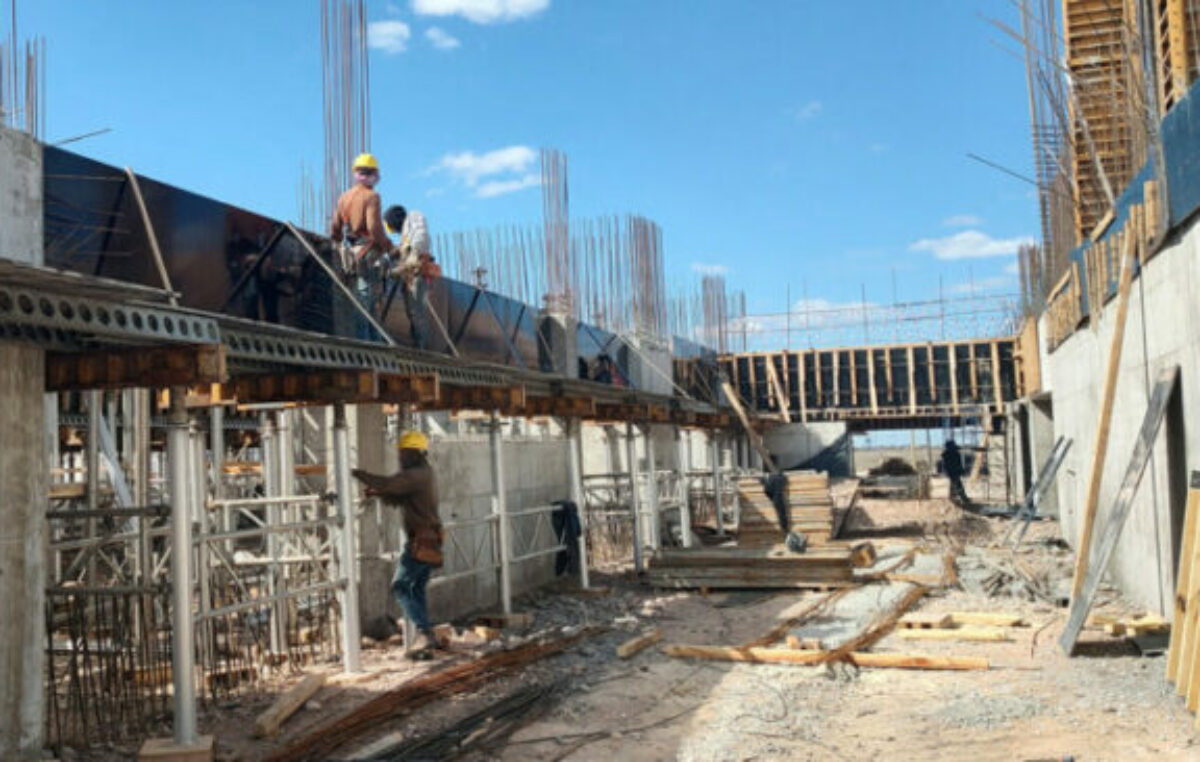 El Hospital Norpatagónico ya cuenta con un 30% de avance