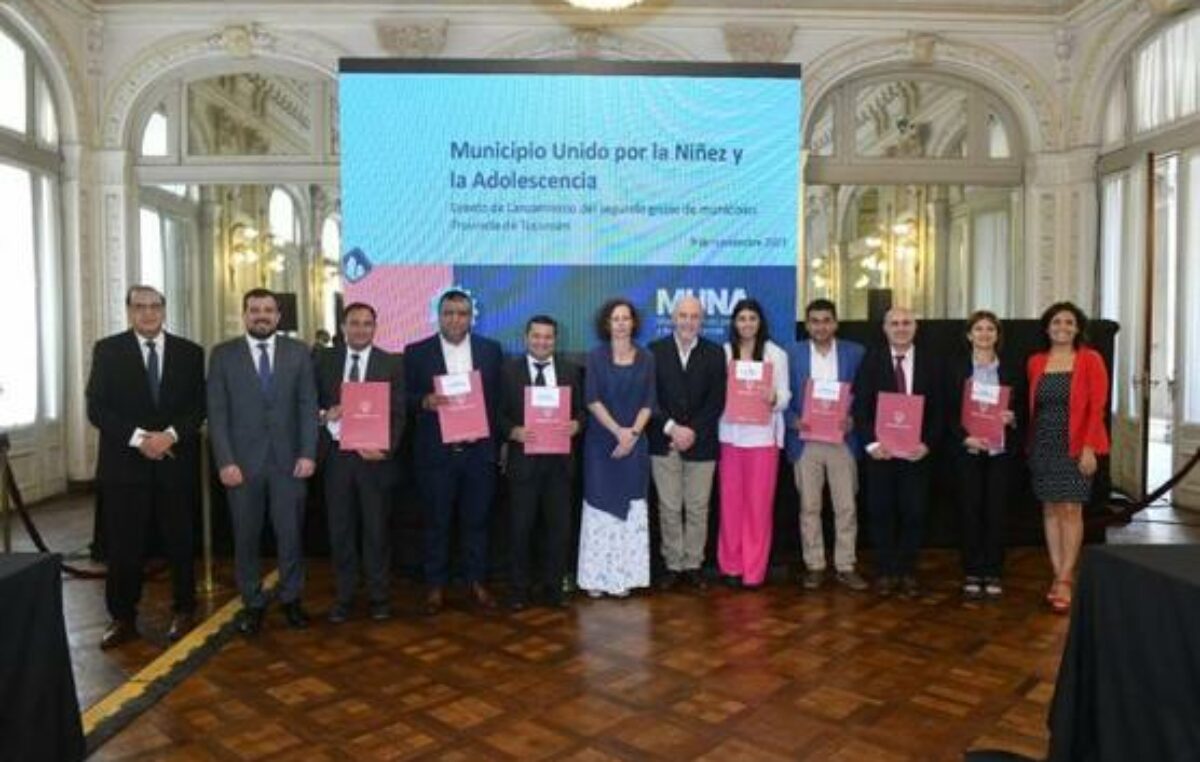 Se suman municipios tucumanos comprometidos con la niñez y la adolescencia a la iniciativa MUNA