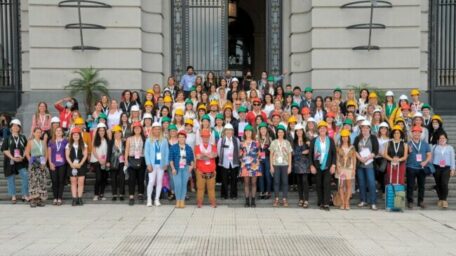 Cada vez más mujeres y diversidades en la obra pública