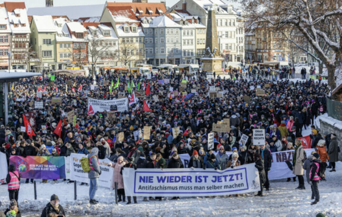 Alemania se moviliza contra la ultraderecha