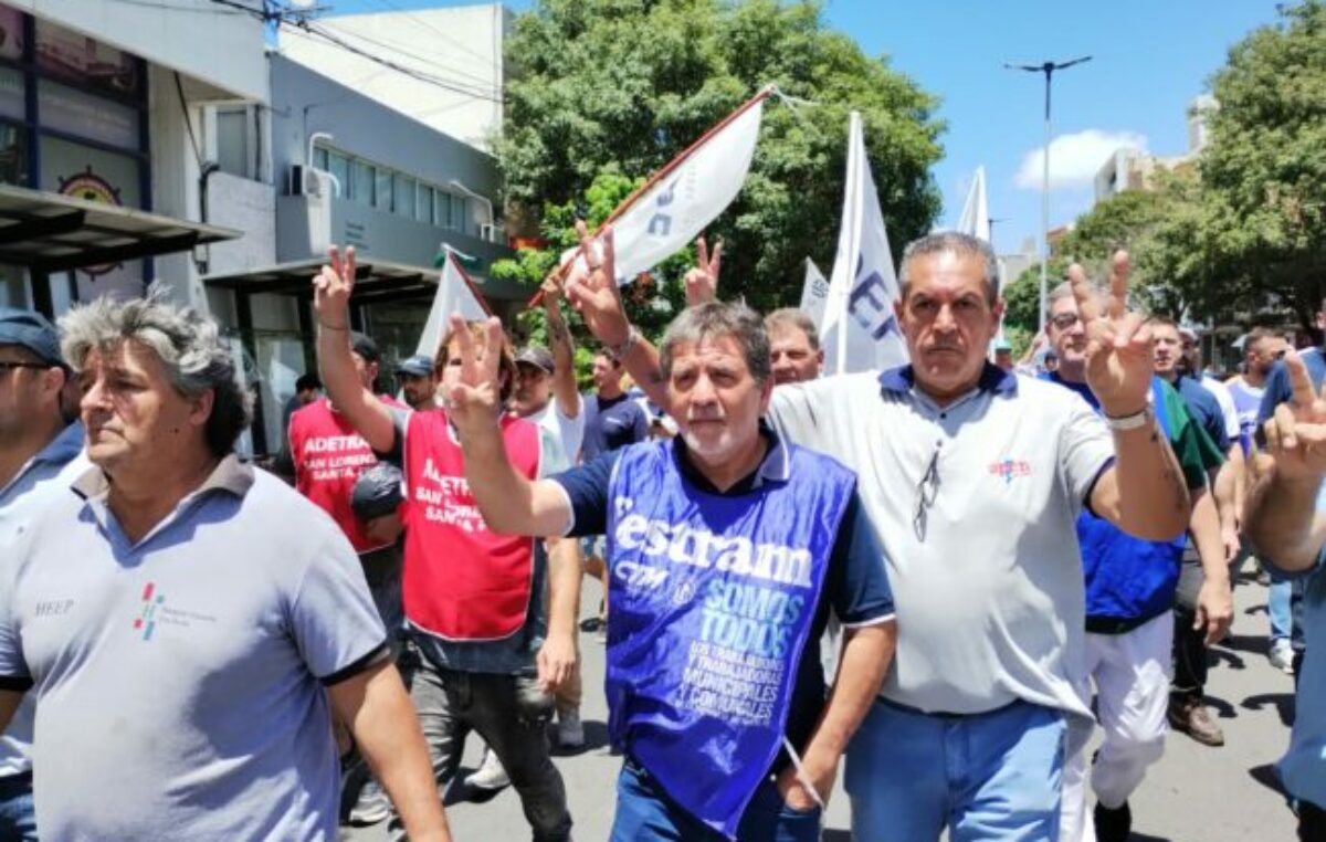 Santa Fe: Destacada participación de FESTRAM en las movilizaciones de la CGT
