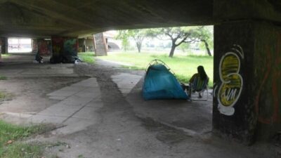 Son varios los sitios «tomados» por personas en situación de calle en la ciudad de Santa Fe