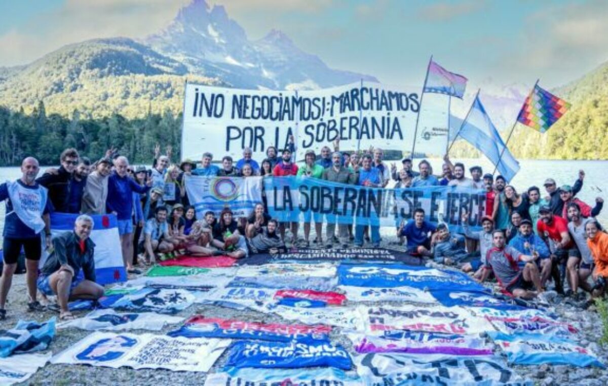 Comienza la octava «Marcha por la Soberanía del Lago Escondido»