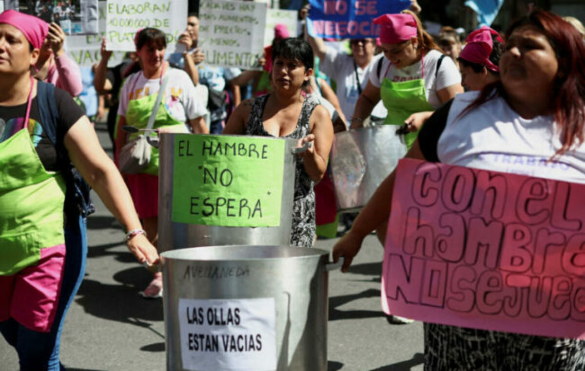 Más de 5 millones de indigentes no llegan a completar las comidas diarias